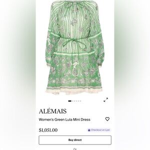 Alemais Lula Dress